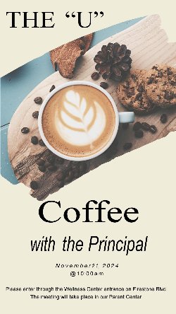 Coffee with the Principal